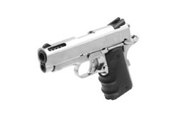 Réplique pistolet airsoft 1911 Mini silver gaz GBB