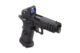 Réplique airsoft GBB HX2602 full Black gaz avec red-dot factice