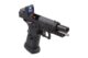 Réplique airsoft GBB HX2602 full Black gaz avec red-dot factice