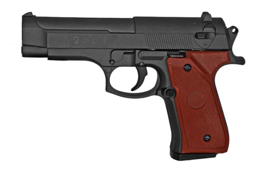 Réplique pistolet à ressort Galaxy G22 M9 full metal 0,5J