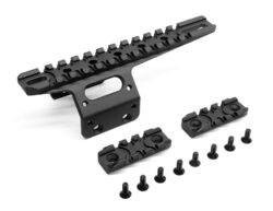 Front rail set noir pour AAC T10