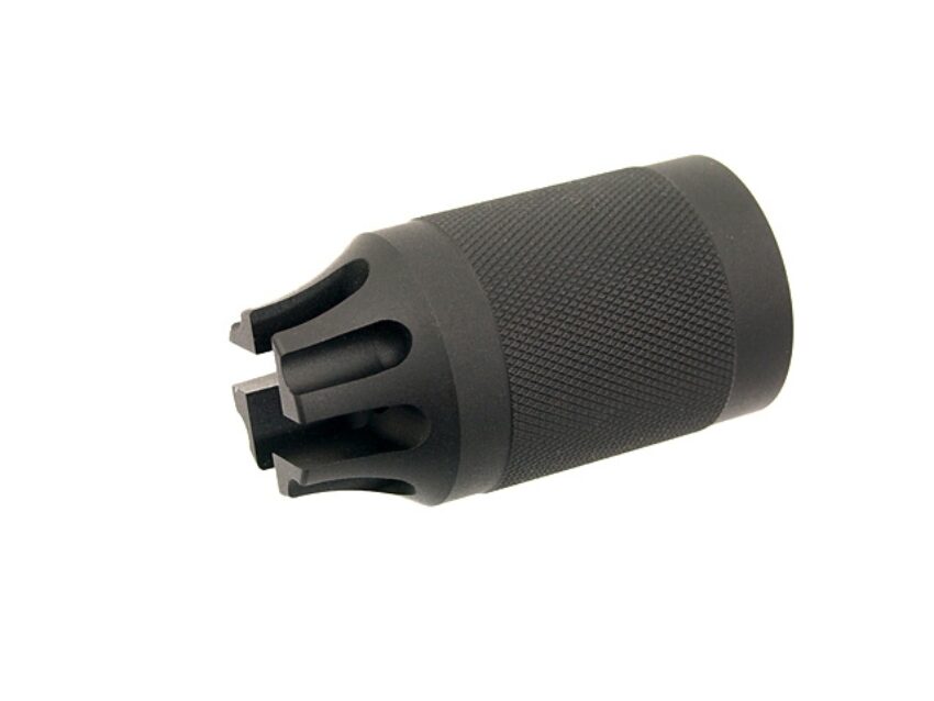 Cache flamme acier Airsoft type CQB 556 14mm CCW