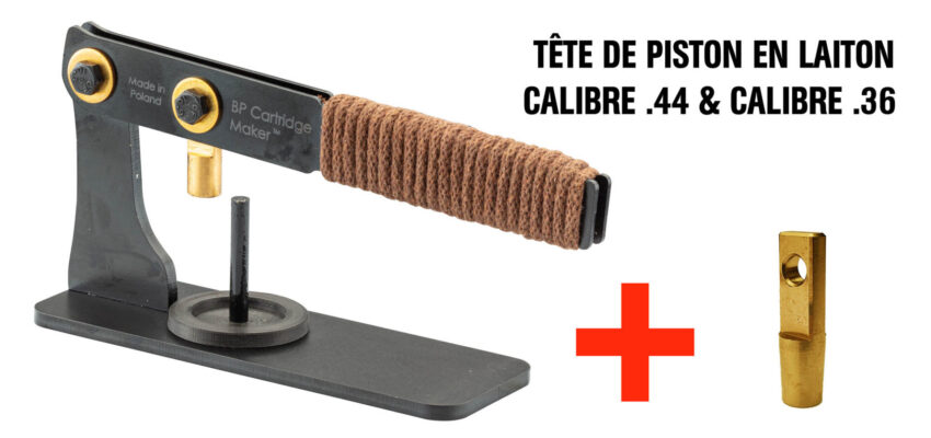 Presse rechargement BP MAKER pour revolver poudre noire calibre .44 + calibre .36