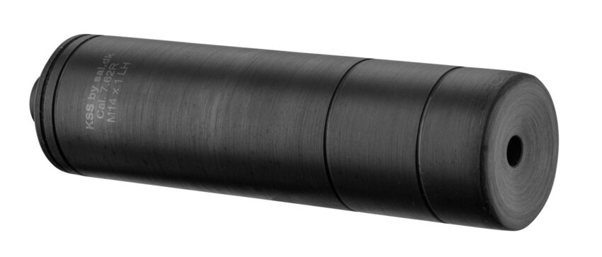 Silencieux SAI KSS pour AK47/AKM en 7.62x39 mm filetage M14x1LH