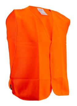 Gilet de traque orange haute visibilité