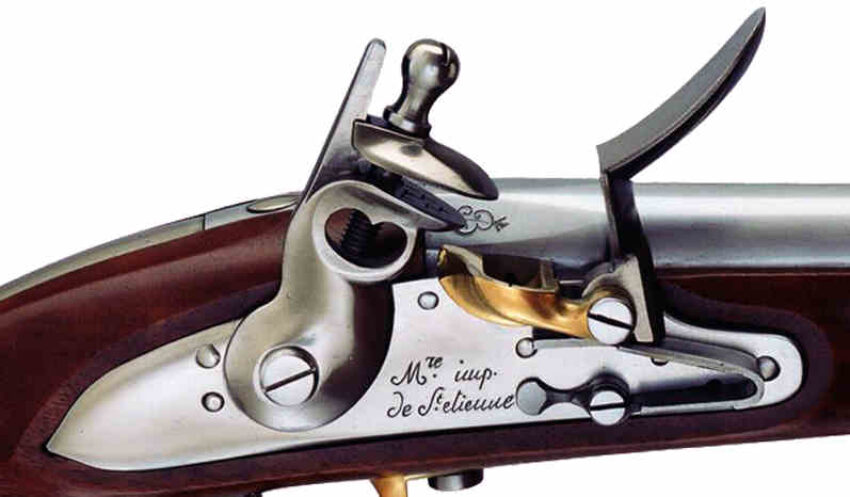 Pistolet An IX à silex cal.69