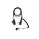 Câble micro pour Casque antibruit 3M Peltor sporttac - j22 - prise coudée - MIDland_default