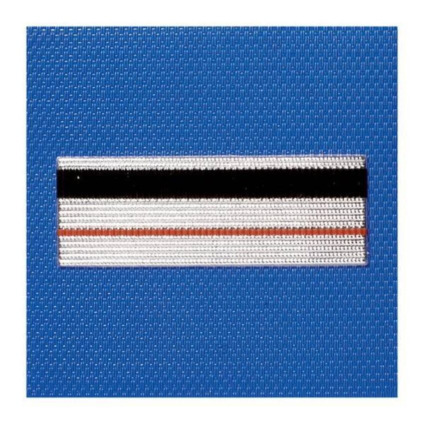 Grade velcro tissu 5x5 chef de Police