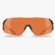 Lunettes Edge Tactical Urgent Fury Monture noire - Orange