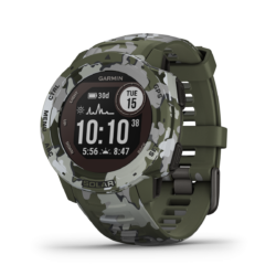 Montre gps multi-fonction Garmin instinct solar - Lichen Camo