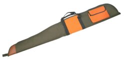 Etui Fusil matelassé Vert et fluo long 130 cm