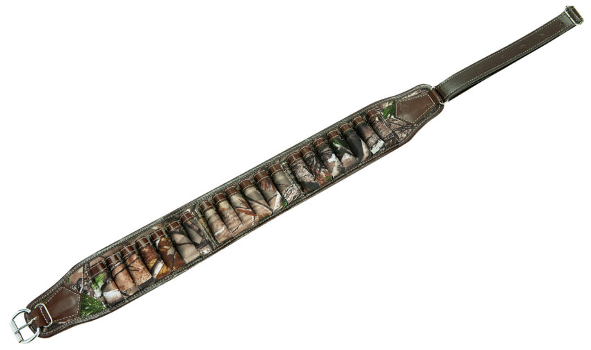 Cartouchière pour fusil calibre 12 - Camo feuillage