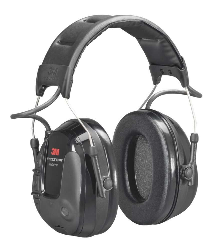 Casque 3M Peltor protac III slim - Noir