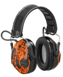 Casque 3M Peltor sporttac - Coquilles Vertes/Oranges digital ...