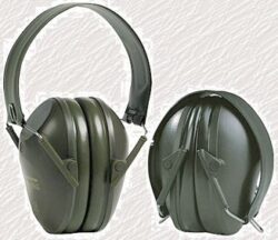 Casque peltor anti bruit Vert militaire avec serre-tête pliable