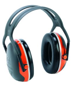 Casque peltor x4a - Noir/Orange fluo