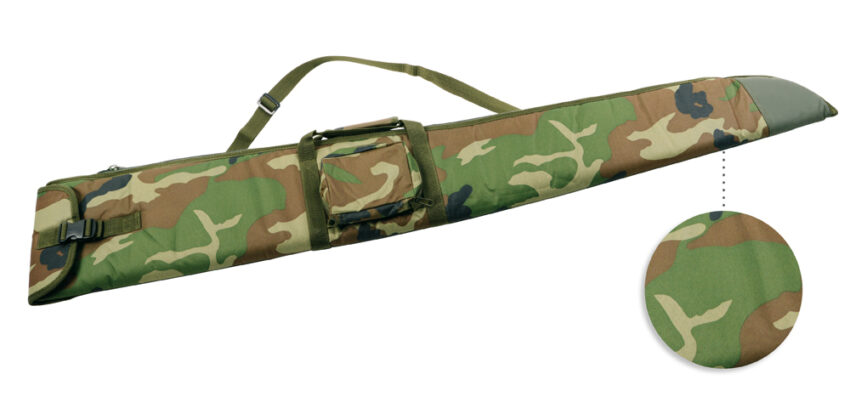 Etui Fusil Camo avec Poche 140 cm