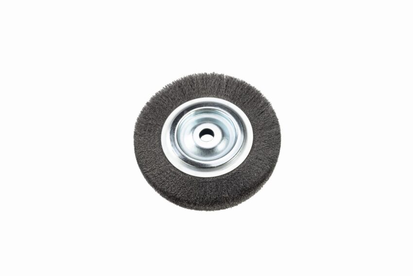 Brosse circulaire monture acier diam 200 fil de 0.20