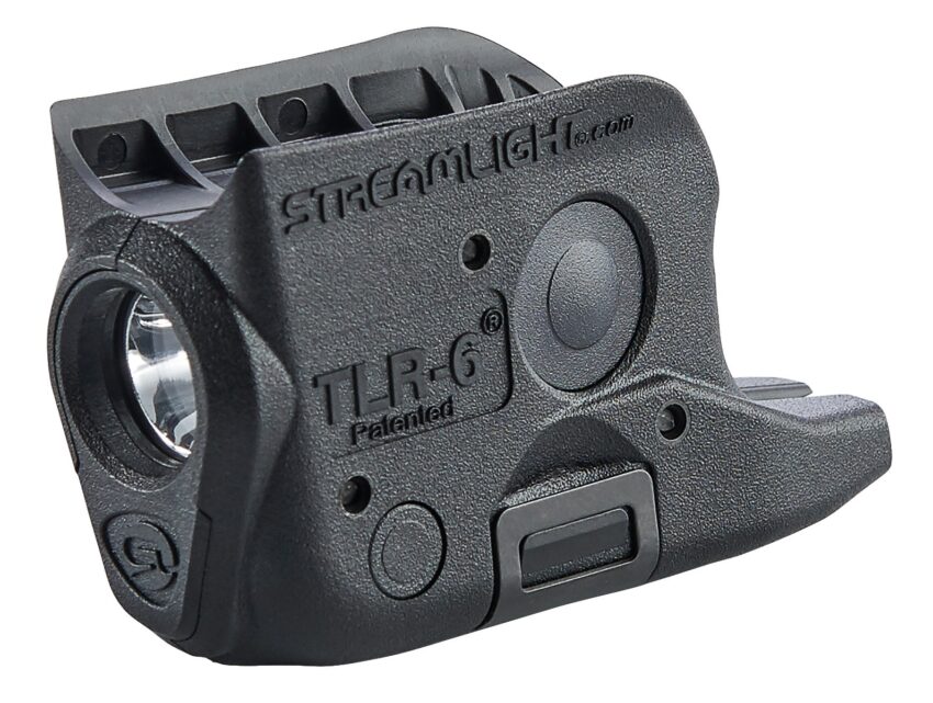 Lampe tactique Streamlight TLR-6 - Glock 42/43 - Sans laser - Noir