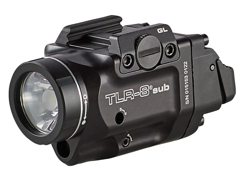 Lampe tactique Streamlight TLR-8 SUB - pour Glock 43X/48 - Laser rouge