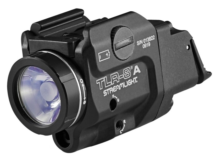 Lampe tactique Streamlight TLR-8A - Avec Switch haut et bas - Laser rouge