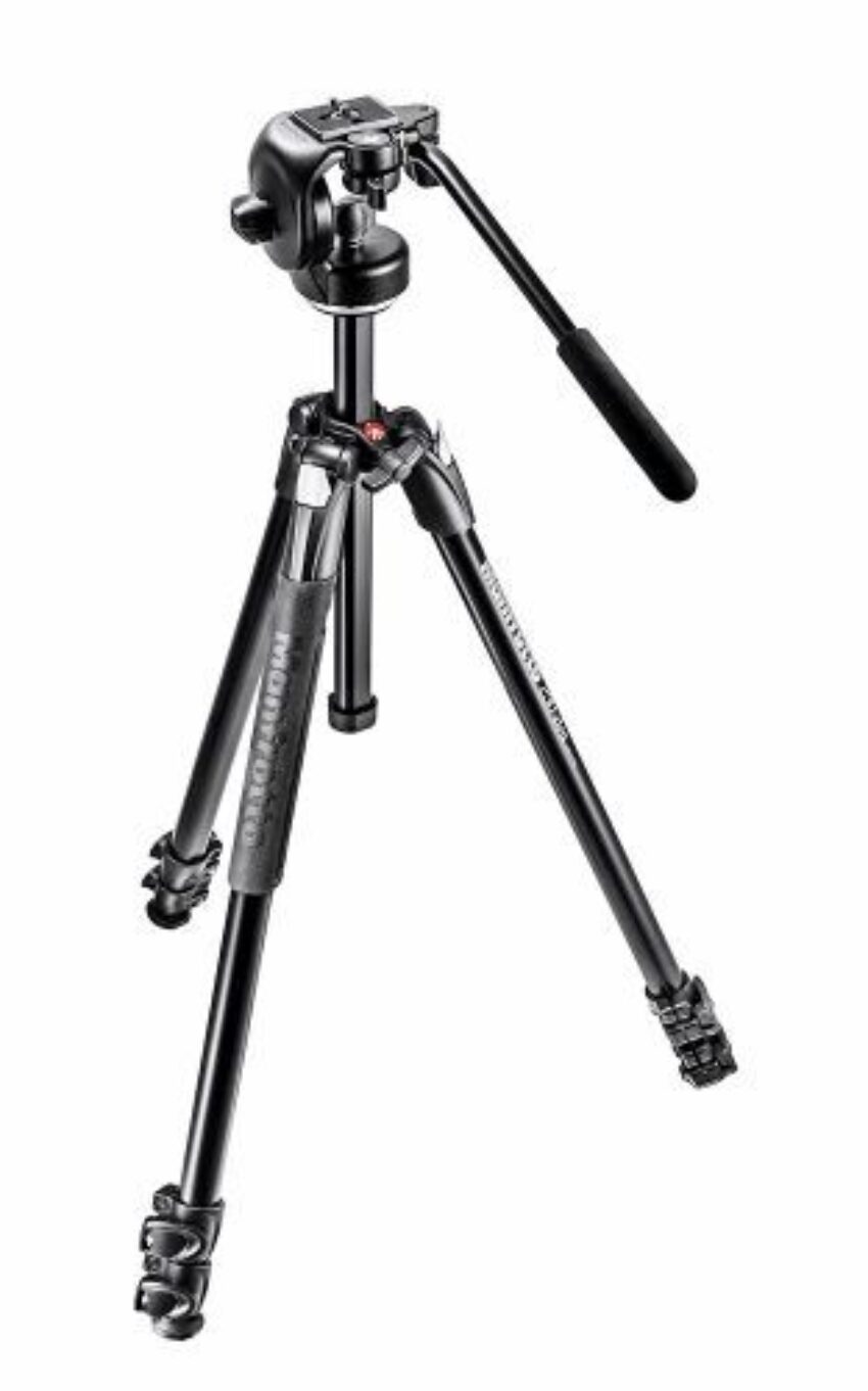 Trépied aluminium manfrotto 290 xtra 160,5 cm