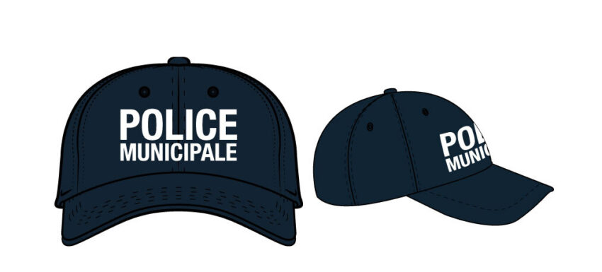 Casquette souple baseball Police Municipale