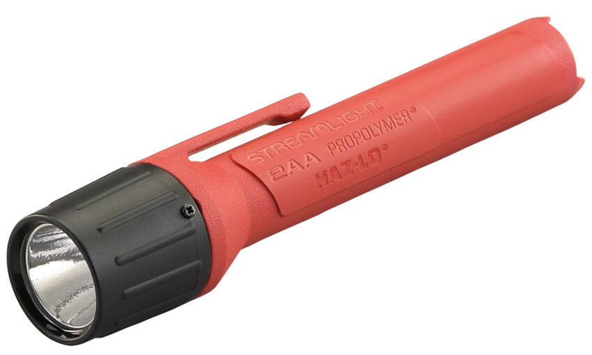 Lampe Streamlight 2AA propolymer haz-lo - Atex - Orange - avec piles