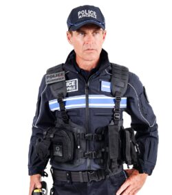 Chest rig - harnais de poitrine Police Municipale - Noir