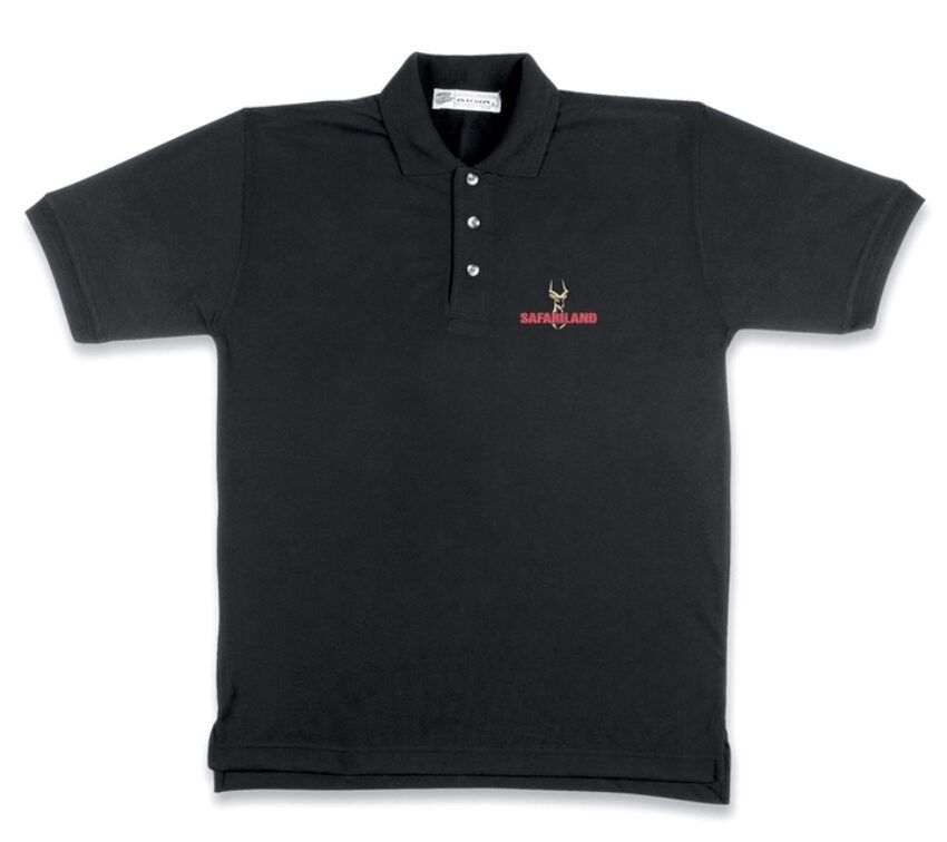 Polo Homme Performance Safariland - Noir