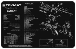 Tapis de démontage Tekmat pour pistolet Glock 17