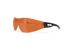 Lunettes Edge Tactical Dragon Fire Monture noire - Orange