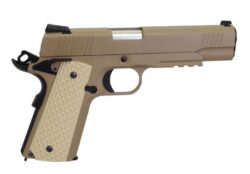 PISTOLET 6MM GAZ 1911 KIMBER STYLE TAN