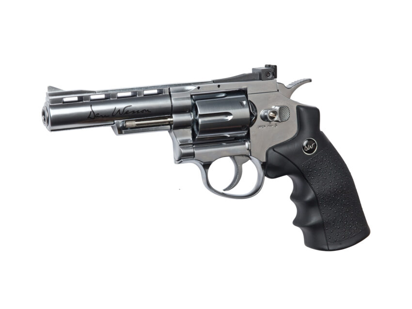 REVOLVER 6MM DAN WESSON 4'' CO2 SILVER