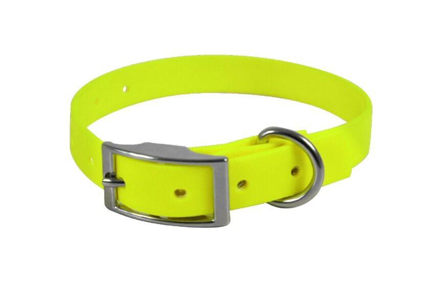 COLLIER BIOTHANE BETA 450X19MM JAUNE