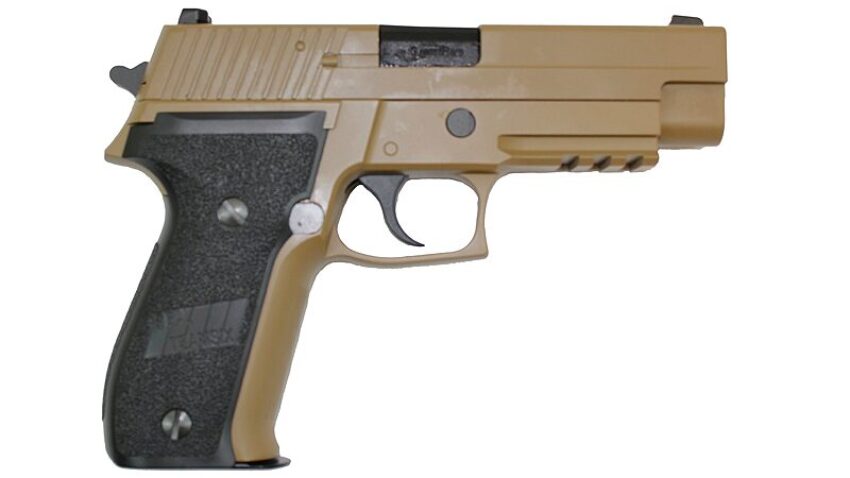 PISTOLET 6MM GAZ MK25 TAN