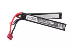 BATTERIE LI-PO 7.4V 2000MAH 2 STICK DEAN