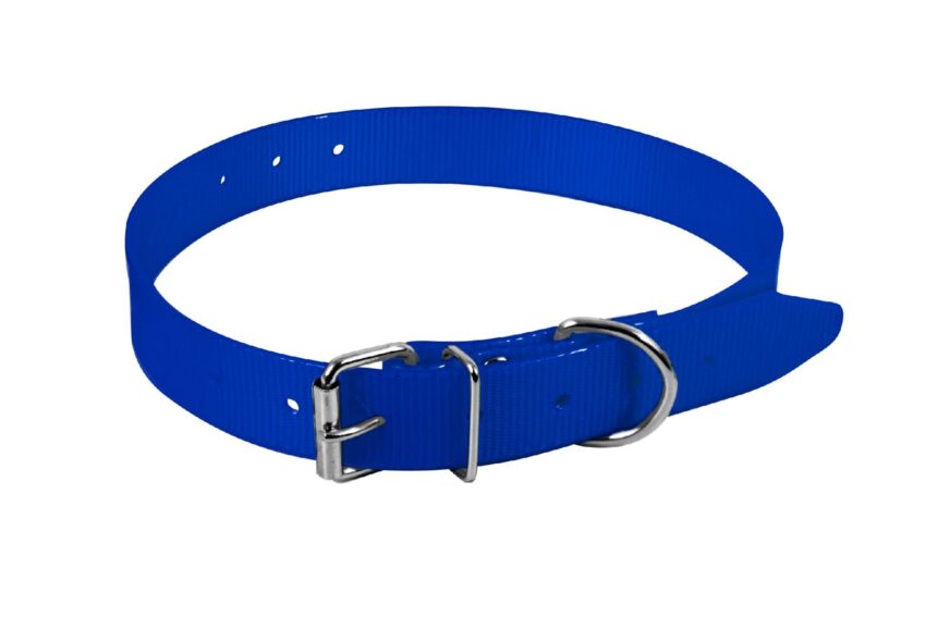 COLLIER ECO POLYURETHANE 650X25MM BLEU