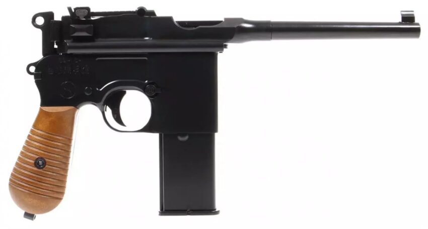 PISTOLET 6MM GAZ 712 NOIR