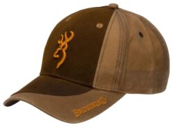 CASQUETTE TWO TONE MARRON FONCE